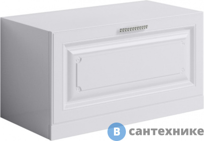 картинка Комод Aqwella Империя 80, белый (Emp.03.08/W)