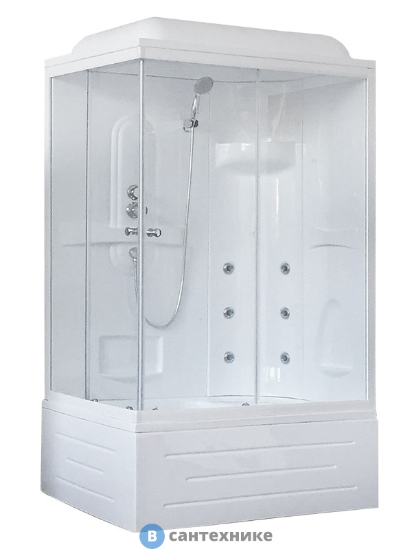 Душевая кабина Royal Bath RB 8120BP2-T R 1200x800x2170 (прозрачное)