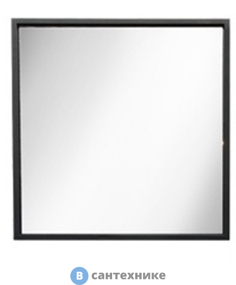 Зеркало Comforty Бредфорд-75 черный