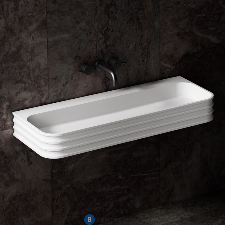 Раковина ABBER Stein AS2651-1.0 подвесная, белая матовая