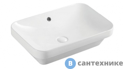 картинка Раковина WELTWASSER DEILBACH 6051 подвесная (620х425х160)