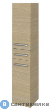 картинка Пенал Dreja Q Max 35 FC, с ящиком, дуб, высокий (64863)