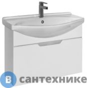 Тумба под раковину Dreja Laguna 85 New, белая (99.0103.)