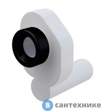 картинка Сифон Santek для писсуара писсуара Гала, горизонтальный (1WH302086)