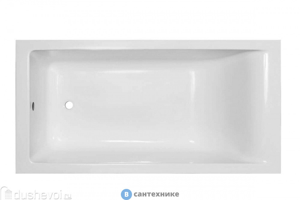 Ванна Taliente Egoista EG2315070-1 150х70 из литьевого мрамора, прямоугольная