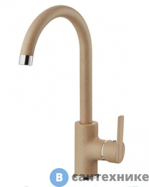 картинка Смеситель Alveus TONIA G55 BEIGE бежевый (1129054)