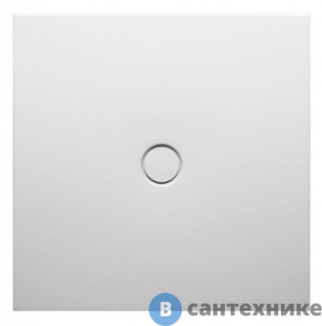 картинка Душевой поддон Bette BetteFloor 5931-000 90х90 сталь, без ножек и сифона