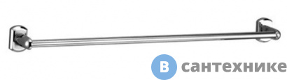 картинка Штанга для полотенец WasserKRAFT Oder K-3030 металл, хромоникелевое покрытие