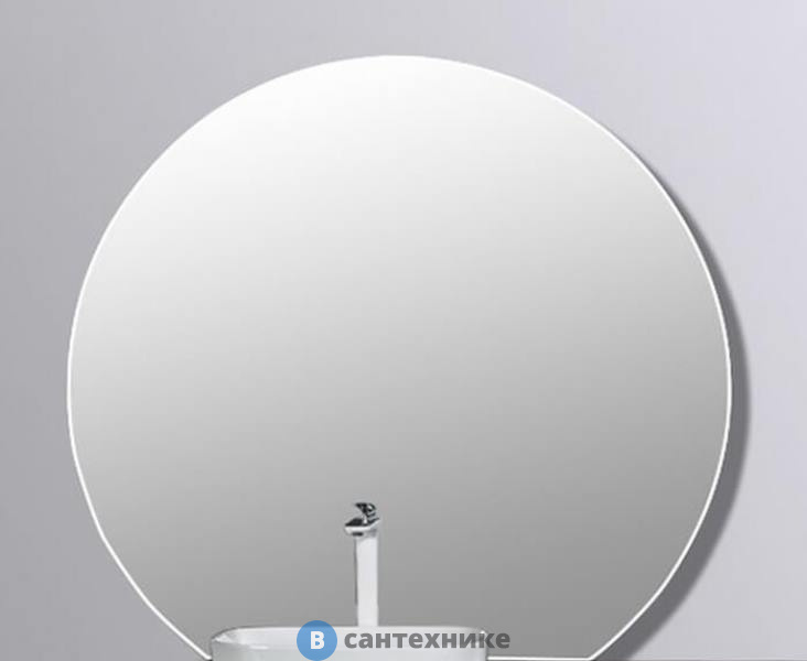 Зеркало Black&White U915.MR LED, сенсорное вкл (1300x25x1180)