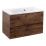 Тумба под раковину Vincea Mia 800 подвесная, 2 выкатных ящика soft close, R.Wood (VMC-2MA800RW)