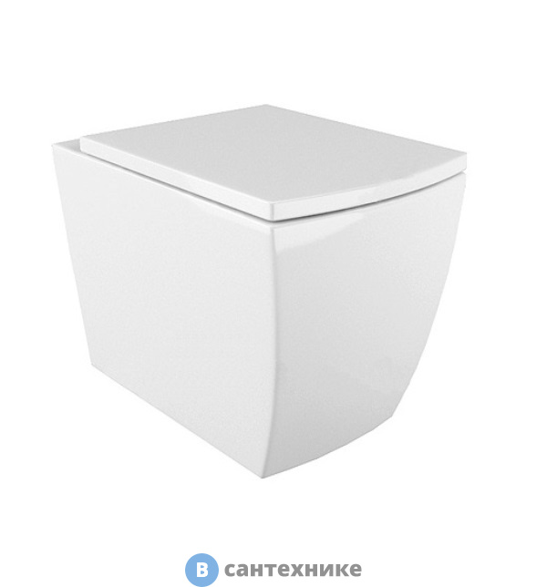 Унитаз подвесной Arcus G-050 белый (без сиденья)