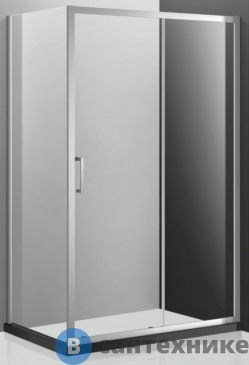 картинка Душевой уголок Cezares MOLVENO-AH-11-130/100-C-Cr-IV без поддона