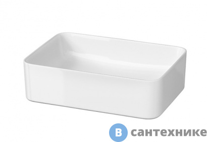 картинка Раковина Cersanit CREA 50, 1 отв., белый (P-UM-CRE50/1-oc-RC)