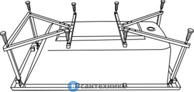 Каркас Excellent Aquaria 160x70 (MR.AQU16WH)