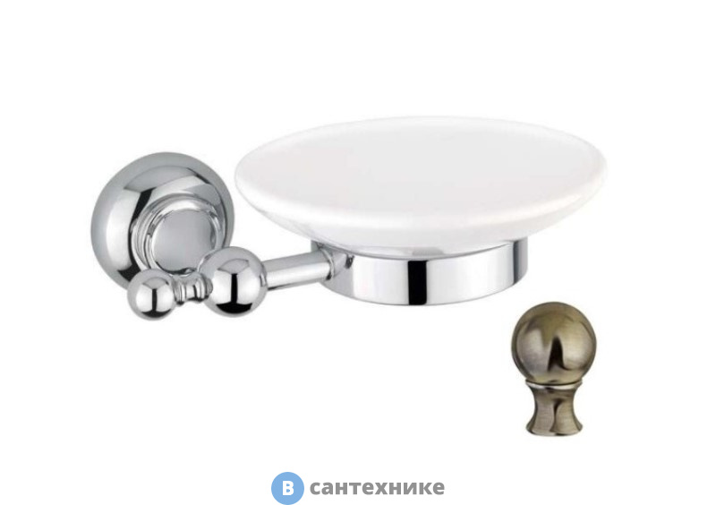 Мыльница Cezares APHRODITE-SODS-02-M подвесная, бронза