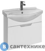 Тумба под раковину Dreja Laguna 65, белая (99.0101)