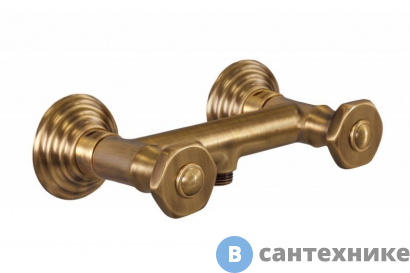 картинка Смеситель Cezares APHRODITE-DS-02-S1 для душа, бронза, ручки Бронза