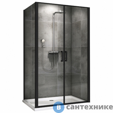 картинка Душевой уголок ABBER Sonnenstrand AG04100BC-S70B 100*70*195, без поддона