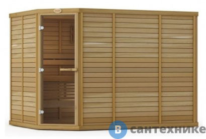 картинка Сауна SAWO WAVE 2326LLC-WA Осина (230х260х210) без аксессуров и печи