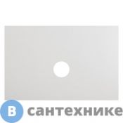 Столешница из керамогранита без отверстия под смеситель 816x468 BelBagno KEP-80-BO-W0 Bianco Opaco