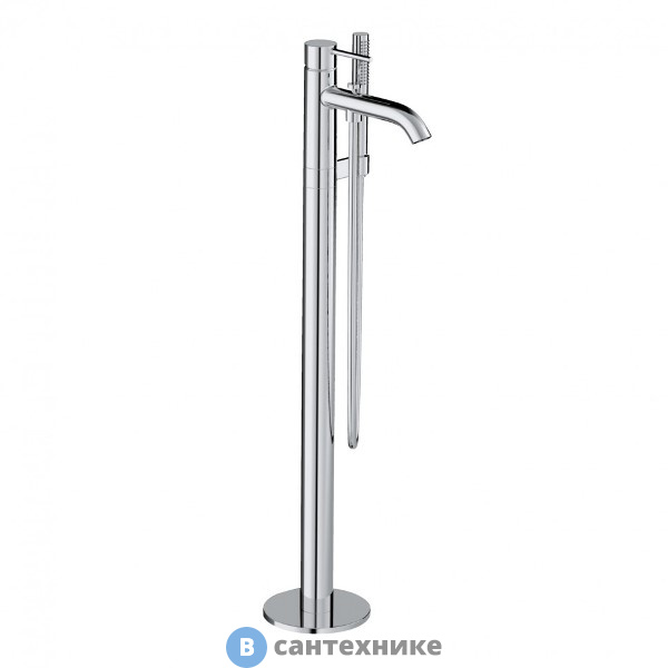 Смеситель Kludi 385900576 BOZZ однорычажный, для ванны, напольный, без внутренней части