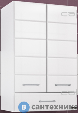 картинка Шкаф подвесной СанТа Омега 480*900 1 ящ. над стиральной машиной (407004)