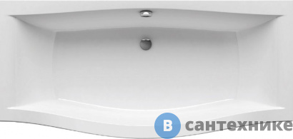 картинка Акриловая ванна Ravak MAGNOLIA 180x75 белая (C601000000)