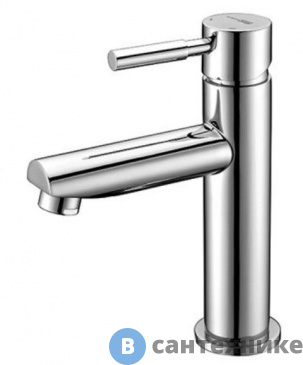 картинка Смеситель WasserKRAFT Main 4104 для раковины латунь, хромоникелевое покрытие