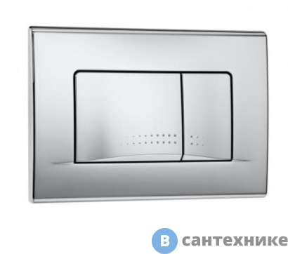 картинка Кнопка смыва Roca 8901130B1 Active Pl 32 B хром гл.