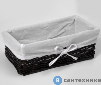 картинка Плетеная корзина WasserKRAFT Lossa WB-120-L прутья ивы