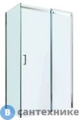 Душевой уголок Berges MELITA 800х1000х1950 прозрачное стекло, 6 мм, профиль хром (061015), без поддона