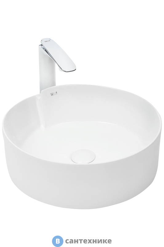 Раковина WELTWASSER ELBACH 3261 накладная (435х435х160)