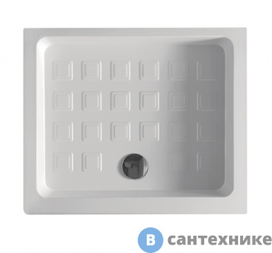 картинка Душевой поддон Kerasan Retro прямоуг. 80х96см SX, 90, белый (133701)
