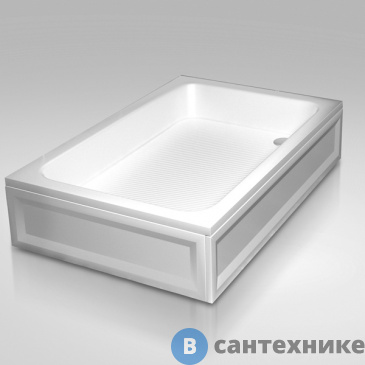 картинка Душевой поддон RGW B/CL-S 90*120*15 h27 прямоугольный (16180292-51), без сифона