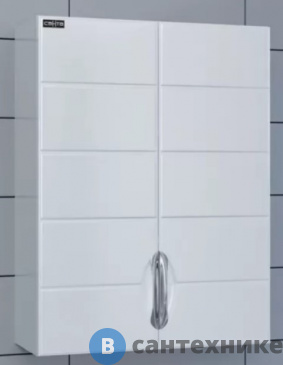 картинка Шкаф подвесной СанТа Родос 600*800 над стиральной машиной (406001)