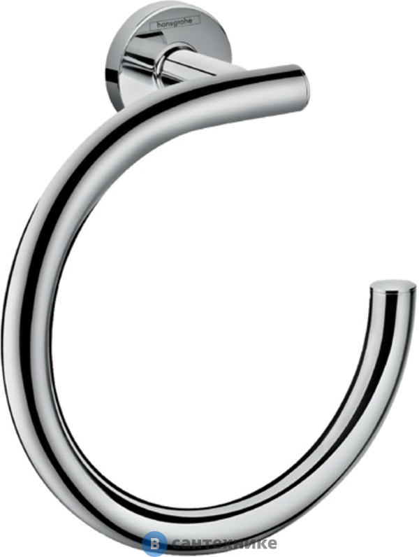 Полотенцедержатель Hansgrohe 41724000 Logis кольцо