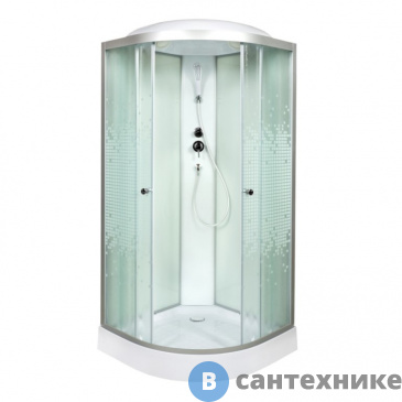 картинка Душевая кабина Deto L909 стандартная с вставкой