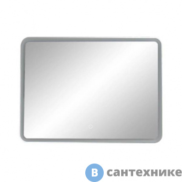 картинка Зеркало Orange Nature ON-80ZE с LED подсветкой и сенсорной кнопкой 80х60х3 см