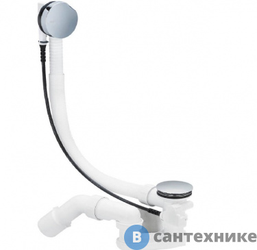 картинка Слив-перелив Vega для ванны, полуавтомат