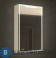 картинка Зеркало-шкаф Art & MAX Merano AM-Mer-500-800-1D-R-DS-F с подсветкой и подогревом