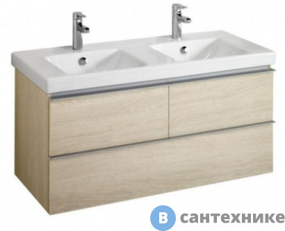 картинка Тумба под раковину Jacob Delafon ODEON UP EB892-E10 квебекский дуб (117х48,5х53)