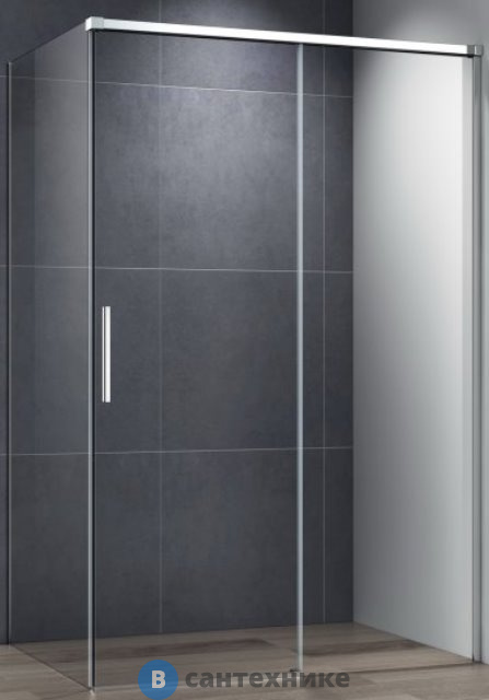 Душевой уголок Cezares DUET SOFT-M-AH-1-160/100-C-Cr 1600x1000x1950, без поддона