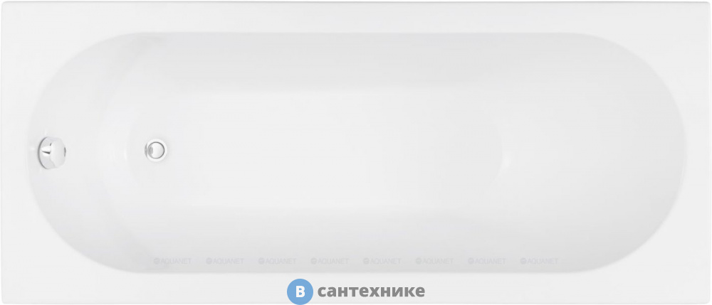 Акриловая ванна Aquanet Lotos 165x70 (с каркасом) (330873)