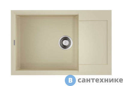 картинка Кухонная мойка OMOIKIRI Sakaime 78-LB-BE ваниль (4993901)