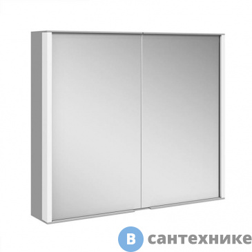 картинка Зеркальный шкаф Keuco Royal Match 12803171301, 2 дверцы, с подсветкой, настенный, 1000x700x160 мм