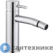 Смеситель CISAL Xion однорычажный для биде, без донного клапана, нержавеющая сталь (XI000564D1)