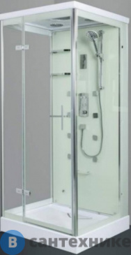 картинка Душевая кабина WELTWASSER MAINE 100х100 L