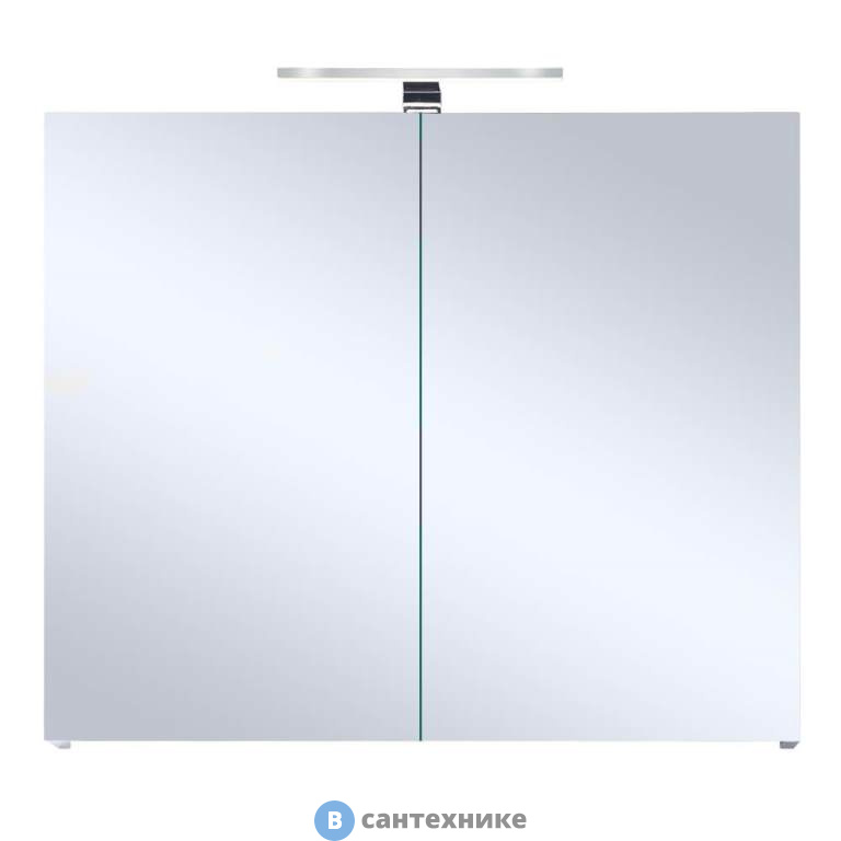 Зеркальный шкаф Orans BC-4023-600 W с подсветкой, UV005 (600x150x570)