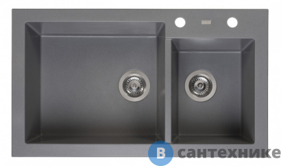 картинка Кухонная мойка Reginox Amsterdam 25 Grey Silvery 3,5" (R31094)