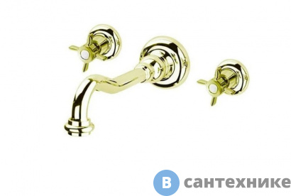 картинка Смеситель Cezares LORD-BLS1-03/24 встраиваемый для раковины, золото